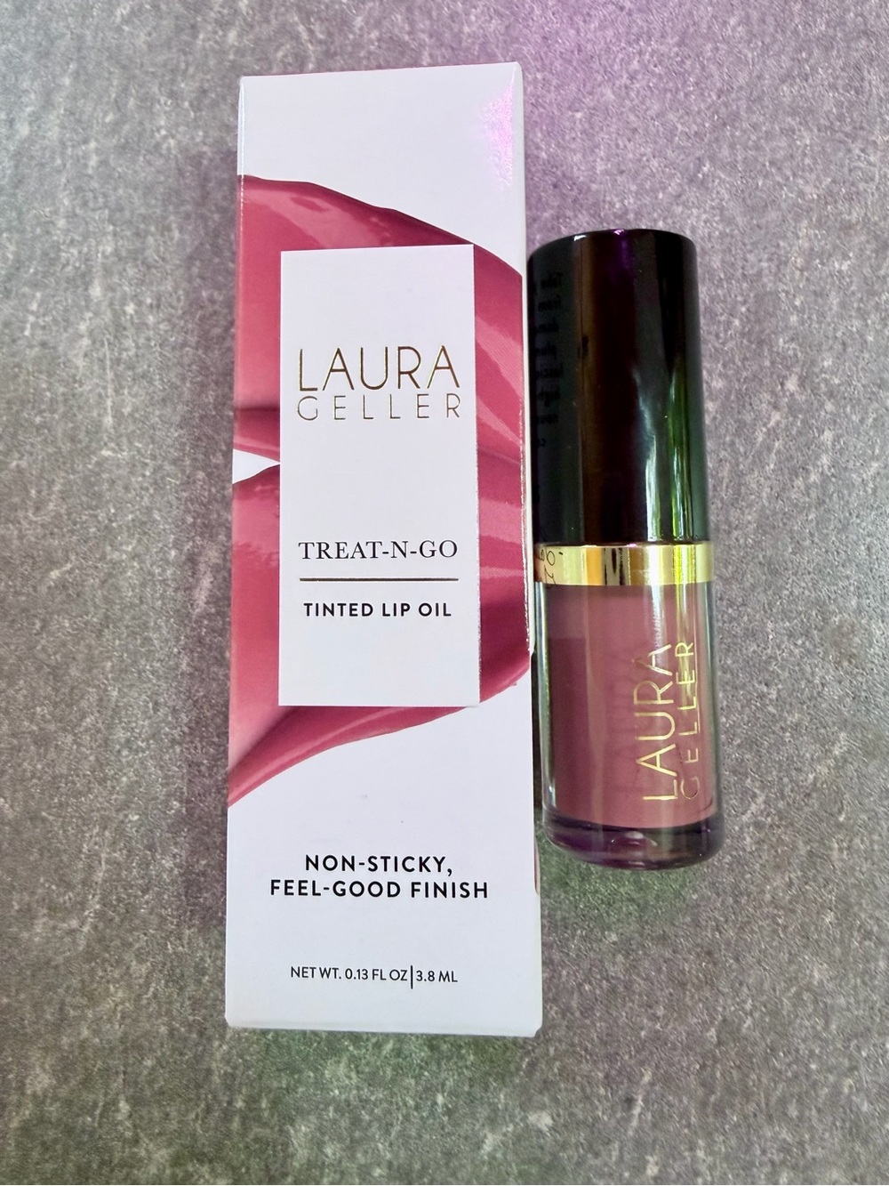 Laura Geller Treat-N-Go Tinted Lip Oil “Runner Up” 0.13 Fl Oz